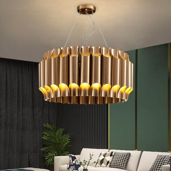 Led Chandelier For Living Dining Room Luxury Gold Stainless Steel Lamp Modern Creative Designer Chandelier(WH-MI-321)