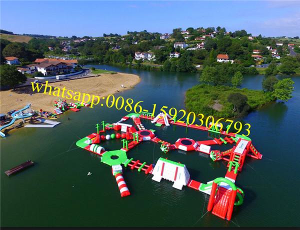 tropical inflatable water park ,water park equipment,giant inflatable water park,water park projects , water games park
