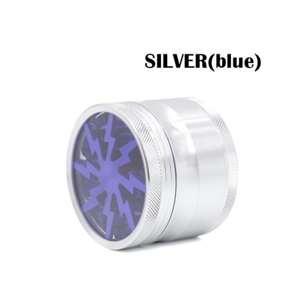 4 Layers 63mm Grinder Aluminium Alloy Lightning Tobacco Smoking Accessories Herb Pepper Grinders