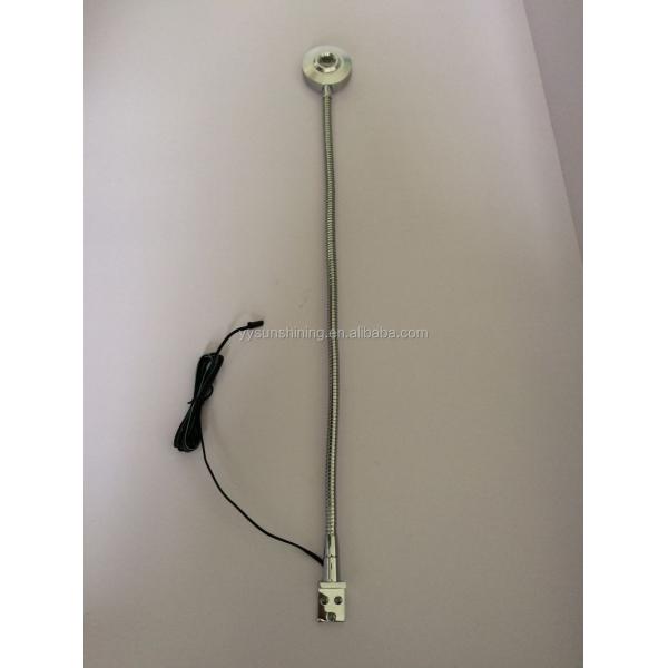 Flexible LED Bed Head Reading Light Electric Wall Mount Lamp with Aluminum Design