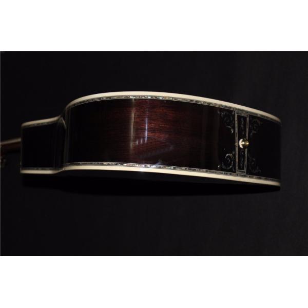 AAAAA all solid wood guitar customize right the best D shape right left handed acoustic electric guitar