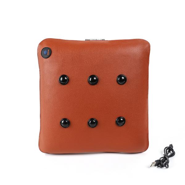 Neck Rest Shoulder Massager 8W Battery Operated Vibrating Back Massage Cushion Pillow