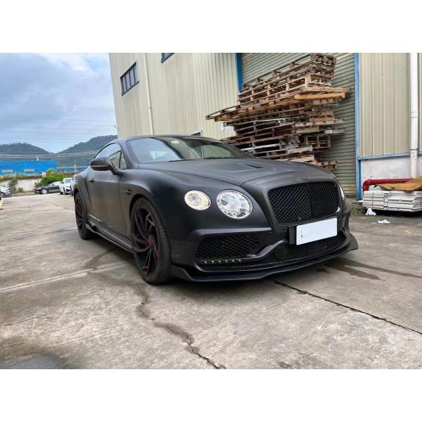 2014 - 2016 Bentley Continental Body Kit Plastic Front And Rear Spoiler Hoods
