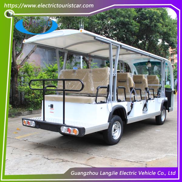 Customize Park University Electric Car Tour With 14 Seater 72V 5.5KW Dry Battery