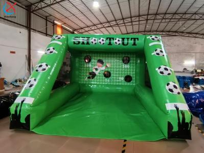 Commercial ODM / OEM Green Outdoor Interactive Football Sports Game Inflatable Ball