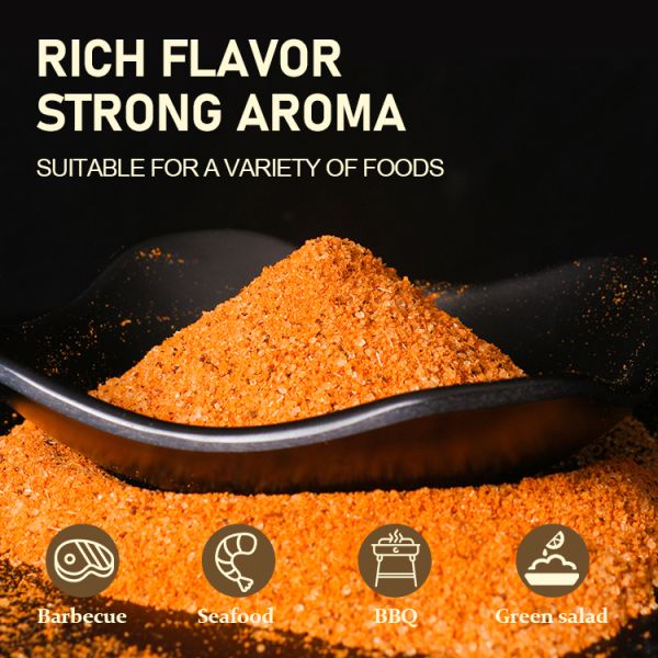 Hot Selling McSino Dried Black Pepper Flavored BBQ Seasoning Powder Bold Flavored Mixed Spices & Marinade