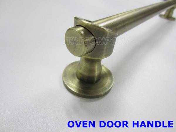 Freestanding Oven / Stove Door Handles Carbon Steel Material With Good Heat Resistance