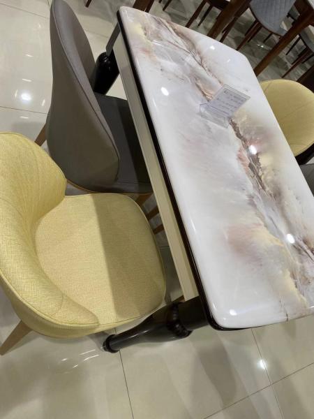 Granite Desktop Modern Coffee Table Sets , Home Marble Look Coffee Table