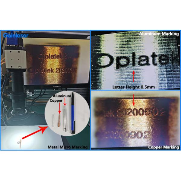 3w 5w 15ns Glass Uv Laser Coding Machine Laser JCZ DPSS For Car Key Button