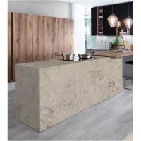 Bancada de Quartz de Veia de Ouro Artificial 2cm 3cm Bancas de Cozinha de Quartz Amarelo
