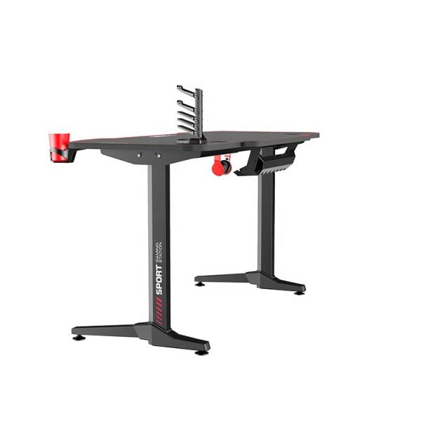 L Shaped Portable Internet Cafe Stand Gaming Desk for Home Office Furniture