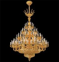Des chandeliers de grande taille pour les hauts plafonds