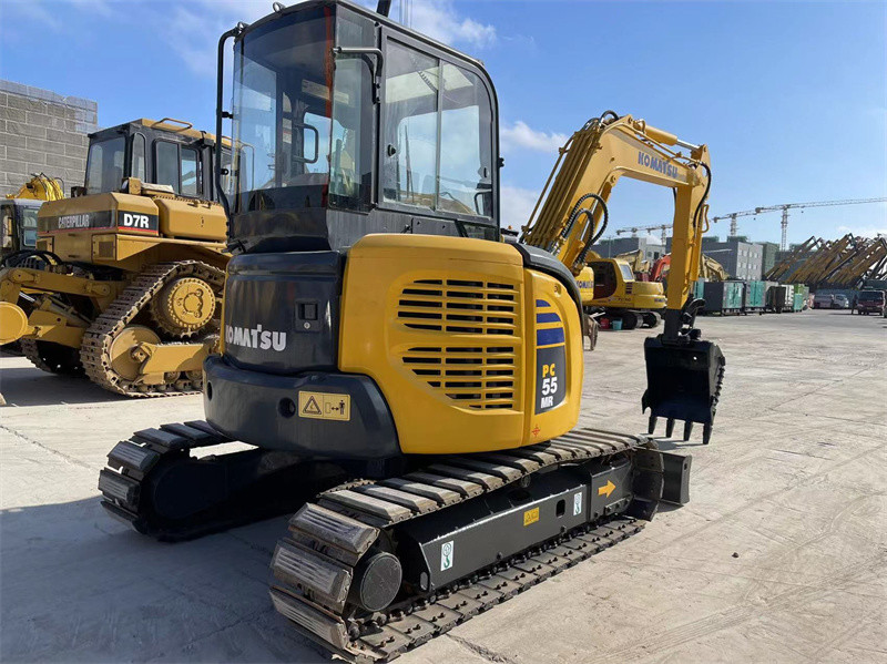 Используемый экскаватор Crawler экскаватора PC55MR PC55MR-2 Японии KOMATSU PC55 небольшой
