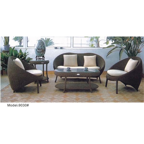 4 piece -Yoshen home furniture indoor wicker rattan home sofa-9030