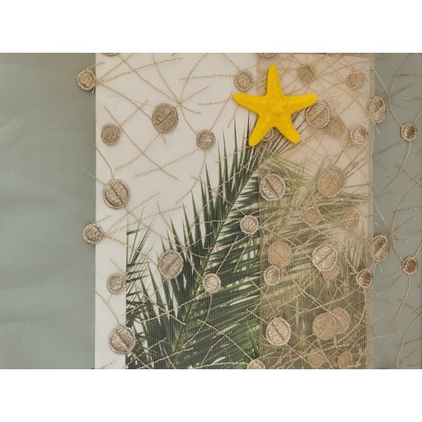 Шнурок Тюль металлический вышил платью маленькой девочки ткани точки