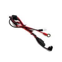 15A Términale de connexion câble de batterie régulateur de charge solaire batterie porte fusible automatique avec câble et fusible