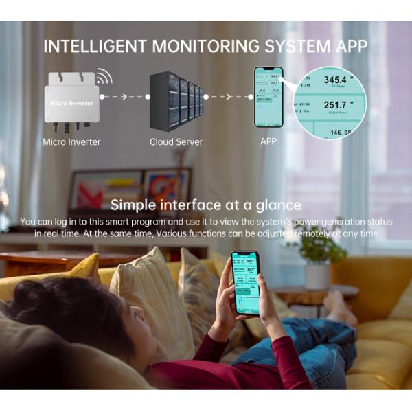 Стена установила систему панели солнечных батарей 800 ватт для ODM OEM сада балкона