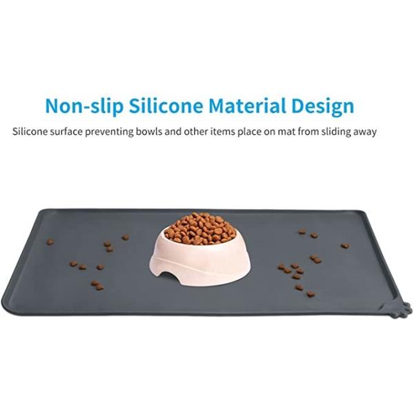 18,7 аксессуаров поставок любимца циновки шара воды кота циновки корма для домашних животных силикона '' *11.7»