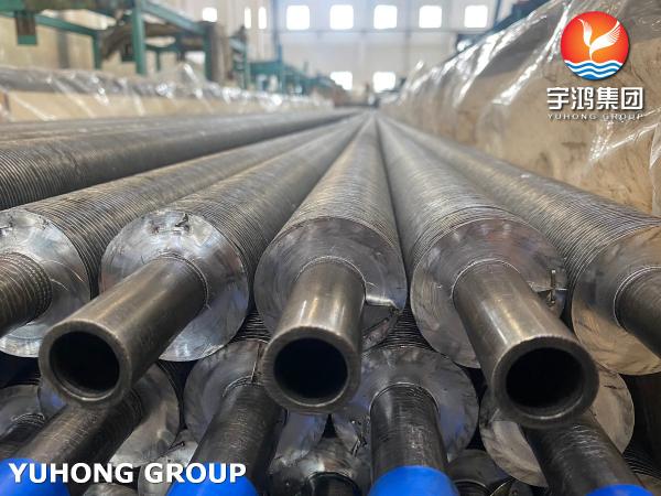 ASTM A179 Carbon Steel Seamless Tube Aluminiun Fin G Type fin tube for Air Cooler