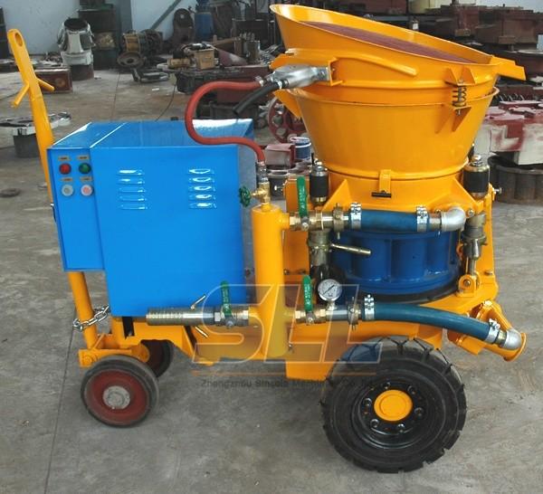Electric SPZ-3 Concrete Shotcrete Machine Portable Shotcrete Gunite Equipment