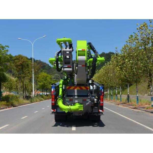 Original Zoomlion truck mounted concrete pump 60m With Sitrak Chassis