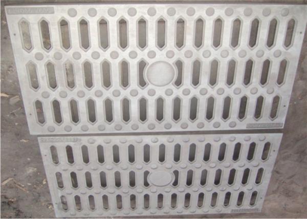 Rustproof Stormwater Drain Grates Impact Resistant For Construction Public Use