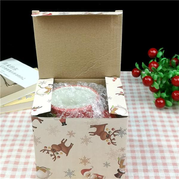 La modélisation 3D créative de la tasse 400ml de Noël couplent la tasse animale Handcrafted par cadeau de festival de tasse de lait de petit déjeuner de tasse de café