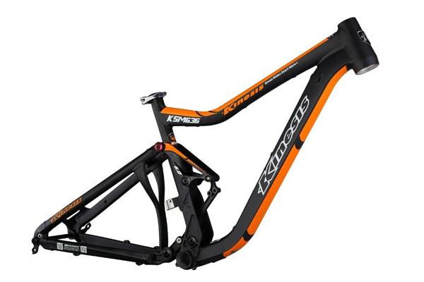 26er Am/Enduro Full Suspension Mountain Bike Frame 153MM travel  MTB frame AL7005 Aluminum