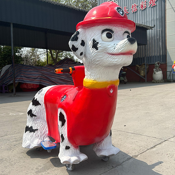 Children Amusement Park Riding On Electric Walking Dinosaur Car Weight Capacity 200Kg