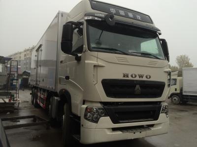 20 tons And -19 °C Ice Box Truck 8x4 With Euro II Emission Standard