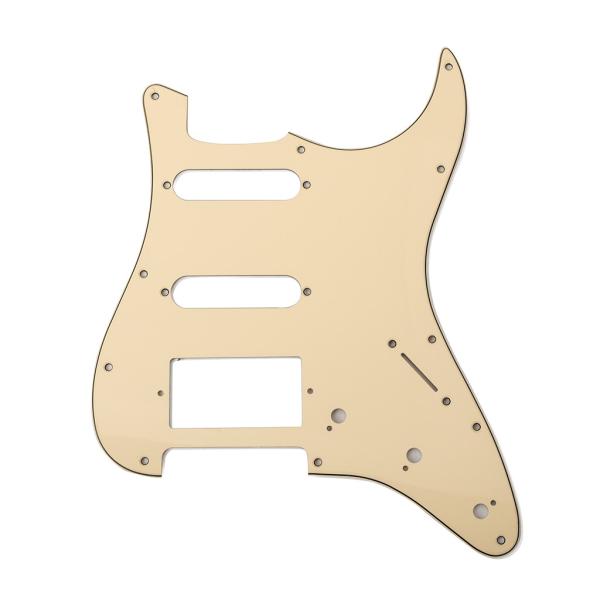 SSH 3Ply 11Hole Electric Guitar Pickguard Scratch Plate Для FD ST Электрические гитары Пикгарды для гитарных аксессуаров Части