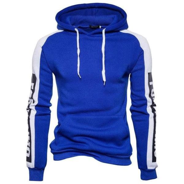 Solid Color Casual Sports Team Hoodies Spring Fashion Athletic Hoodie Mens