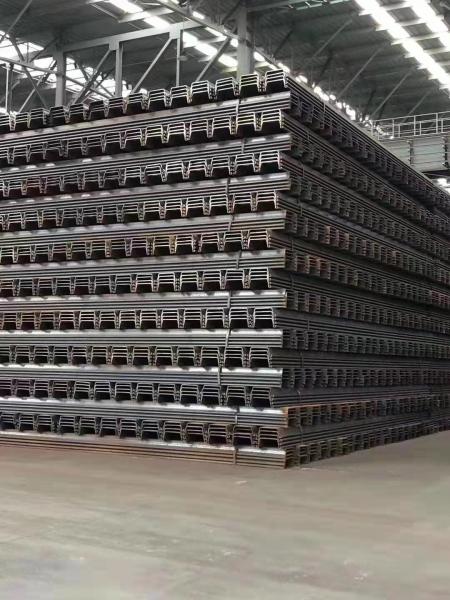 Hot Rolled Steel Sheet Pile JIS A 5528 Used For Construction Water Isolation