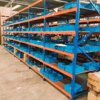 5 Shelves Customized And Adjustable Boltless Metal Shelving For Supermarket Needs