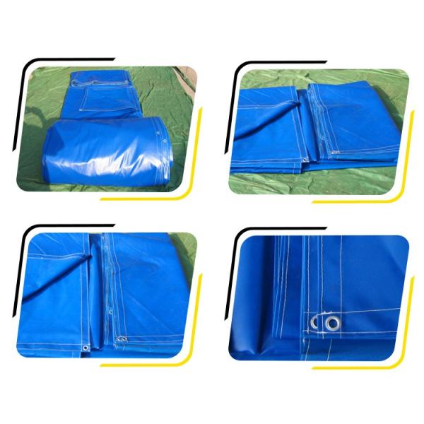 Анти- ткань для индустрии, толстый сверхмощный брезент брезента ПВК Мильдев холста