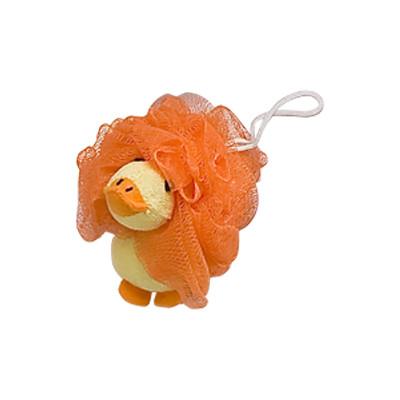 Duck Mesh Pouf Bath Sponge Flower Ball Scrubber Exfoliate Body Massage