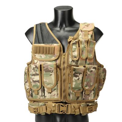 Multifunctional Summer Tactical Vest Combat Waistcoat Breathable CS Field Equipment