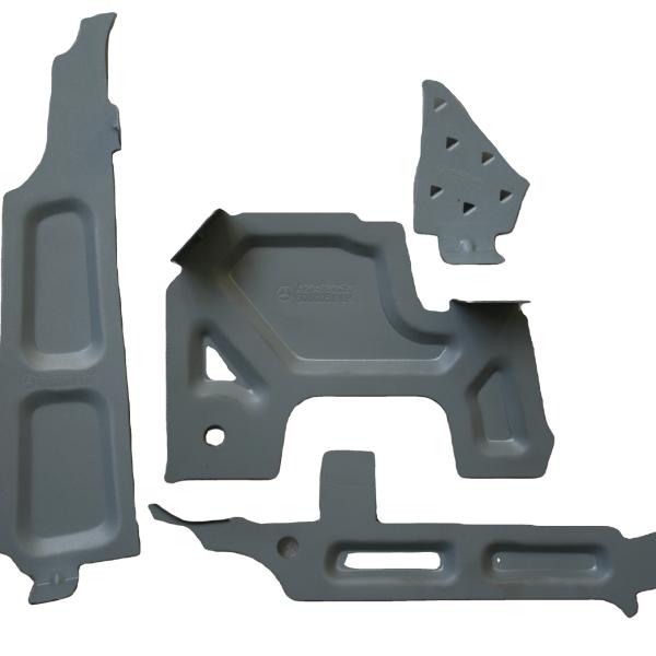 Peças de chapa metálica do cobre da fabricação de metal XCWY do corpo 0,2 a de 10mm auto