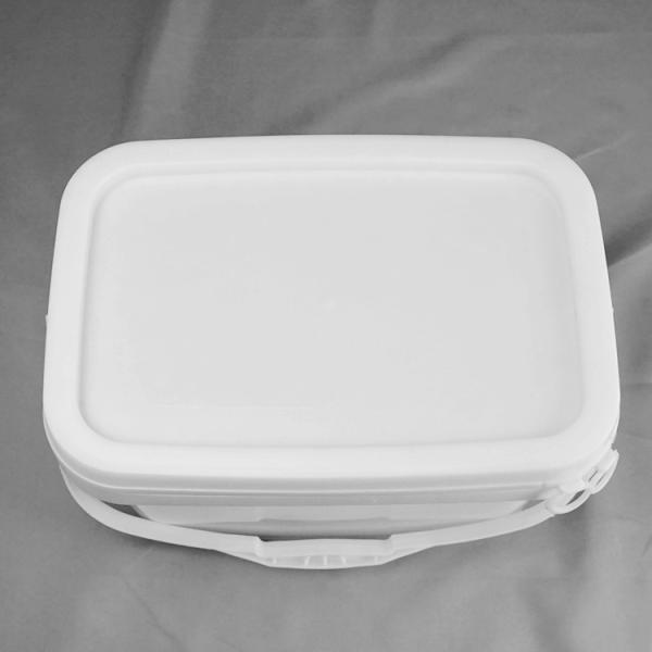 5L Rectangular Plastic Bucket for Tool Organization