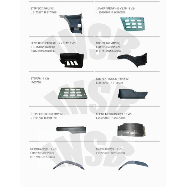 20545094 20545095 Grill Step Bracket Lower Front Panel Hinge for Truck Parts