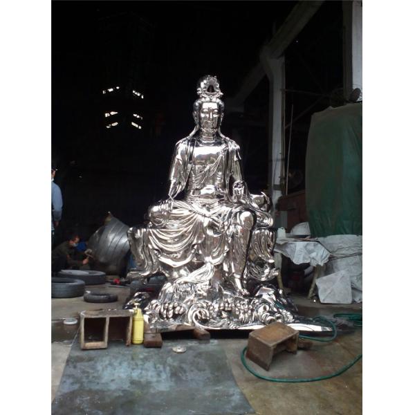 Figure Custom Cartoon Character Sculptures Stainless Steel Outdoor Religious Statues