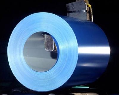 White / Blue JIS, CGCC Soft Prepainted Color Steel Coils / Coil ( PPGI / PPGL)