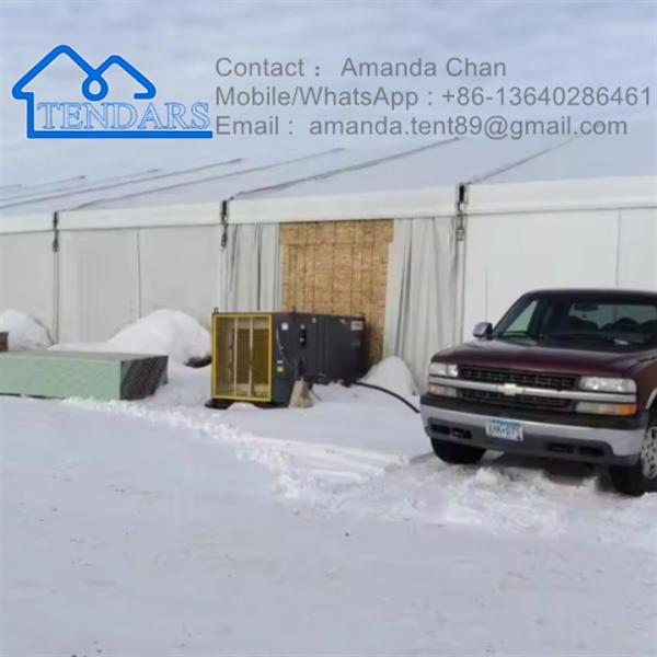 Тенты из алюминия на открытом воздухе для промышленных мастерских