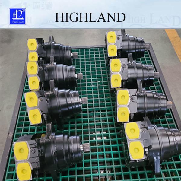 Poluição dos motores hidráulicos resistentes do rolo HMF110 anti