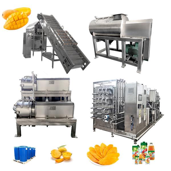 Mango Juice Production Line NFC & Concentrate  From Fresh Fruit to Finished Beverage