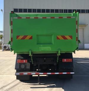 3500mm Overall Height Trash Dump Truck Corrosion Protection With Battery Frames