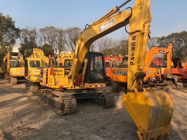 Energy Saving Used Komatsu PC130 6 Crawler High Stability Original Color