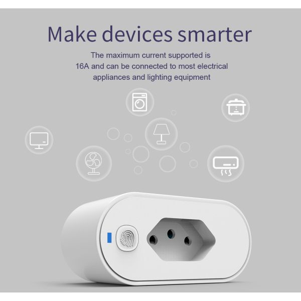 Smart Life Tuya ZigBee Smart Socket Real time Energy Monitor 16A ODM