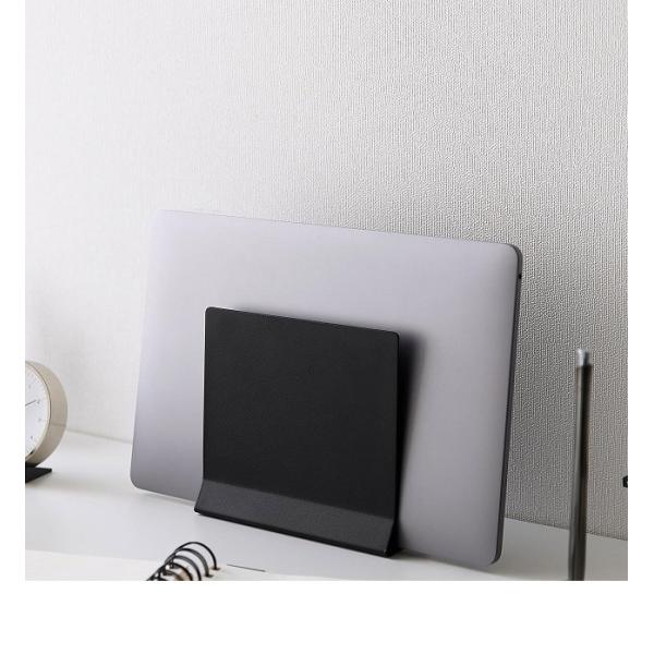 Идеальное стоящее ноутбуковое хранилище Металлический стройный ноутбук стоящий черный башня организатор