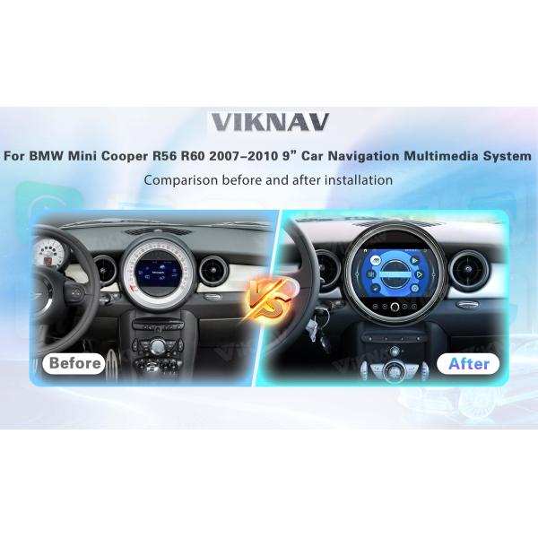 car stereo Head Unit Android 9 Inch Screen For BMW Mini Cooper R56 R60 2007-2010